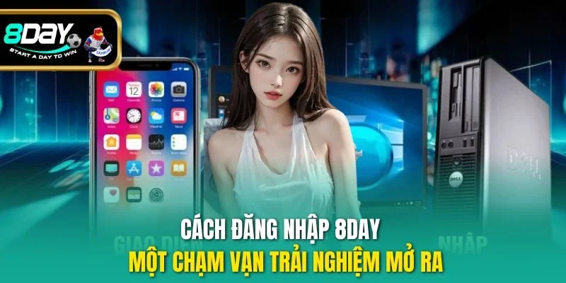 Cách đăng nhập 8DAY