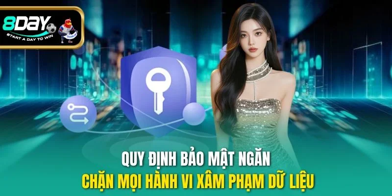 Quy định bảo mật ngăn chặn mọi hành vi xâm phạm dữ liệu